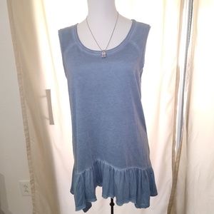 Dantelle Oil Dye Sleeveless Drop Waist Top D1306